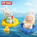 Miniatyrbilde 4 av 5: Popmart Labubu The Monsters Sit And Party Vinyl Blind Box Hjärtklappande Macaron & Duoduo Hänge Dekorasjon 2 stk
