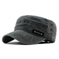 Miniatyrbillede 1 af 5: Mænd Camouflage Army Hat Camo Militær Cadet Combat Fiske Baseball Cap Sort