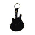 Miniatyrbild 5 av 5: PU Gitarrplektrumväska Bekväm Portabel Ficka för Gitarr