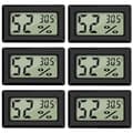 Digital Temperatur- och Luftfuktighetsmätare Termometer Mini Digital Termometer Hygrometer och Luftfuktighetsmätare Sv,A