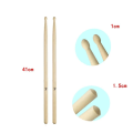 Miniatyrbild 4 av 4: Trummborste Trummstickor Jazz Trummborste 5A Trummstickor