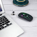 Miniatyrbillede 3 af 5: 1 stk Type-C + USB Lydløs Europæisk Dobbelt Hoved Mus