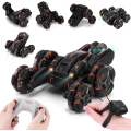 Miniatyrbilde 2 av 5: 1 stk Fjernstyrt Bil RC Stuntbil med 3-veis Kontroll