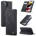 CaseMe Slim Plånboksfodral iPhone 13 Svart,y