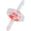 Miniatyrbillede 1 af 5: 10 stk. (3 mm) plastik gennemsigtig kontrolventil kontrolventil til