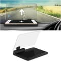 Head-Up Display-holder for HUD-smarttelefon, GPS-navigering HUD-telefonfeste, A