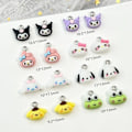 Miniatyrbillede 1 af 4: 70 stk. Søde Tegneserie Resin Charms til ， 3D Mini Charms Vedhæng Tegneserie Dyre Ornament DIY Søde Charms til Armbånd