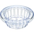 Miniatyrbillede 1 af 5: 1 stk - 6 tommer have net kop, cirkulær rillet plastik net