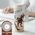 Miniatyrbilde 2 av 8: Termokopp 500ml Rustfritt Stål Vintage Design White