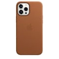 Miniatyrbillede 2 af 2: Læder Telefon Case Til Iphone 12 Pro Max Læder Case Med Magsafe Saddle Brown