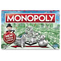 Monopoly Spel, Familjespel för 2 till 6 spelare, Monopoly Spel för Barn 8 år och uppåt - Engelsk Version,A