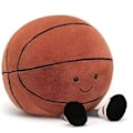 Miniatyrbilde 1 av 3: JELLYCAT Basketball Plysj, Kosedyr, 28 cm Søte Amuseables Basketball Plysjdyr