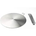 Induction Adapter, Conversion Plate for Induction Cooker, Heat Diffuser Plate with Detachable Handle and Base 20cm