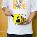 Miniatyrbild 3 av 6: Minecraft Gul Bi-Spelperifer Plush Leksak Docka Present till barn, Bi Plush 7.9-tum Karaktärsdockor, Mjuk, Present