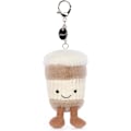 Miniatyrbillede 4 af 5: Jellycat Fun To Go Kaffe Pose Nøglering, Kaffe To Go