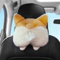 Miniatyrbilde 3 av 5: Plush corgi leketøy i anime-stil vevholder vevboks tegneserie