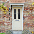 Miniatyrbillede 3 af 4: 4,9 tommer sort husnummer 5 moderne boliggade nummer til planforsænket flydende aluminium