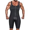 Herr Shapewear, Bodysuit Full Body Shaper, Kompression Formende Kostume Åndbar (L Sort),A