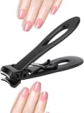 1 set nagelklippare för naglar och nagelklippare, rostfritt
