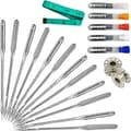 Symaskinsnålar, 50-pack, Singer, och hushållssymaskiner. Standard Universal, A