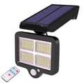 1 stycke 120 LED Solcellslampa med Rörelsesensor Utomhus Vägg
