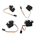 Miniatyrbillede 4 af 5: 17g Servo Motor Digital Fjernbetjening Servo Motorer Metal Gear Servo til SY1201/1202/1203/1204 1:12 Fjernbetjeningsbil