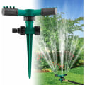 Miniatyrbillede 1 af 5: Grøn Cirkelformet Sprinkler Græsplænesprinkler, Have Sprøjte Jævn Vand