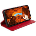 Miniatyrbillede 3 af 5: Flip Stand Wallet Shell til Nokia G42 med Krydsmønster PU Læder Stødsikkert Telefoncover Style F