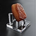 Miniatyrbillede 4 af 5: 4 Stk. Akryl Display Staffelier til Stenmineraler og Små Bøger Fossiler Koralholder Elegant Kontorbordsorganisatorer M M
