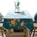 Miniatyrbillede 2 af 4: Fashion Design Blomsterprint Duge til Spisebord