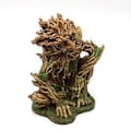 Miniatyrbillede 1 af 2: Akvariedekorationer Betta Fisk Dekorationer Gammel Træmand Harpiks Statue til Akvariedekoration