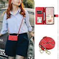 Miniatyrbild 5 av 5: För Samsung Galaxy A32 4G (EU Version) Crossbody Mobilskal Rombleder Plånboksfodral Style F