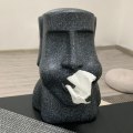 Miniatyrbillede 5 af 5: Sort lommetørklædeholder til køkken, badeværelse, soveværelse, resu