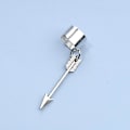 Miniatyrbillede 2 af 5: Ring Cuff Øreringe Sølv Dangle Brusk Øreringe Manchetter Øreringe Cli