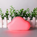 Miniatyrbillede 4 af 5: Mini Sød LED 7 Farver Natlampe USB Opladning Væglampe til Børneværelsesindretning