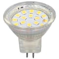 Miniatyrbilde 1 av 5: 4 stk. 18LED MR11 Lyspære 3W 300LM Dobbel Pin Base Landskapsspot Lyspære for Stue Kald Hvit