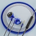 Pikkukuva 3 / 5: Type-C/3,5 mm langalliset kuulokkeet basso nappikuulokkeet stereo kuulokkeet musiikki peli kuulokemikrofoni mikrofonilla matkapuhelimelle tabletille musta Black