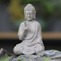 Pikkukuva 3 / 5: Meditoiva Buddha-patsas - Zen ja Feng Shui -koristehahmo