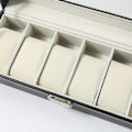 Pikkukuva 4 / 5: 6-paikkainen kellolaatikko, 1 kpl 11 x 30 x 8 cm Kellolaatikko, lasikansi