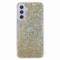 For Samsung Galaxy S23 FE TPU-deksel Glitter Scratch-proof Telefondeksel Style B