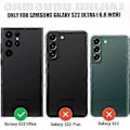 Miniatyrbild 2 av 5: För Samsung Galaxy S22 Ultra Plånboksfodral, [Blomsterpräglat] Premium PU Läder Plånbok Flip Skyddande Telefonfodral med Kortfack och Ställ för S