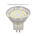 Miniatyrbilde 3 av 5: 4 stk. 18LED MR11 Lyspære 3W 300LM Dobbel Pin Base Landskapsspot Lyspære for Stue Kald Hvit