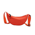 Miniatyrbillede 3 af 5: Fashionabel Canvas Skuldertaske Brysttaske Casual til Fest Studerende Udendørs Hvid Orange Orange