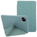 Miniatyrbillede 1 af 5: Deformations Læder Etui Til Xiaomi Redmi Pad SE 8.7 Deep Green