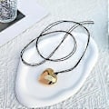 Miniatyrbilde 4 av 5: Midjekjede Dame Magekjede Sommer Strand Kroppssmykker Hjerteanheng Justerbare Midjekjeder Legeringsmateriale for Kvinner Silver Plated