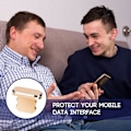 Pikkukuva 5 / 5: 4 kpl pölysuojia, yhteensopiva iPhone 11 ja iPhone 12 -puhelimien kanssa, suojaa C-liitäntää