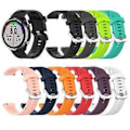 Miniatyrbillede 2 af 3: Silicone Udskiftningsrem til Garmin Forerunner 245 645 Music Lime green color