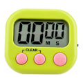 Miniatyrbillede 2 af 5: Stopur, Elektronisk digital køkkentimer med magnetisk bagside og stativ-alarm, minut-sekund-tælling op/nedtælling, stort LCD-display, 1 stk. grøn（Batterier ikke inkluderet）