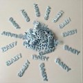 Miniatyrbilde 5 av 5: 100 stk / Pose DIY Konfetti for Baby Shower Bursdagsfest Dekorasjon (#3)