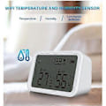 Miniatyrbild 5 av 5: Termometer Batteridriven 2.4ghz Smart Temperatursensor Tuya LCD-skärm Med